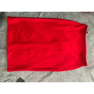 Shein Red Pencil Skirt
